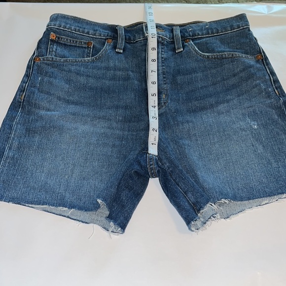 Madewell High Rise Denim Shorts Size 28 - Picture 6 of 16